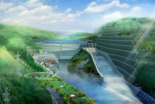 措美老挝南塔河1号水电站项目